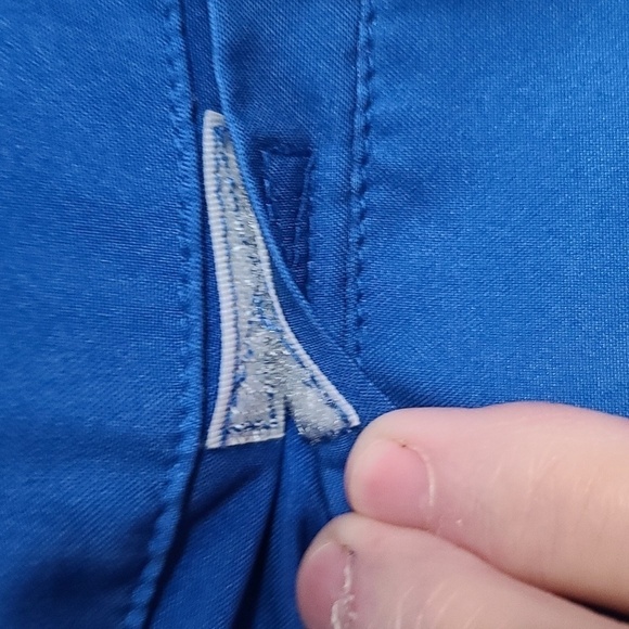 Outrageous Mens Board Shorts Swim Pocket Blue/Green Size L EUC - Picture 6 of 8